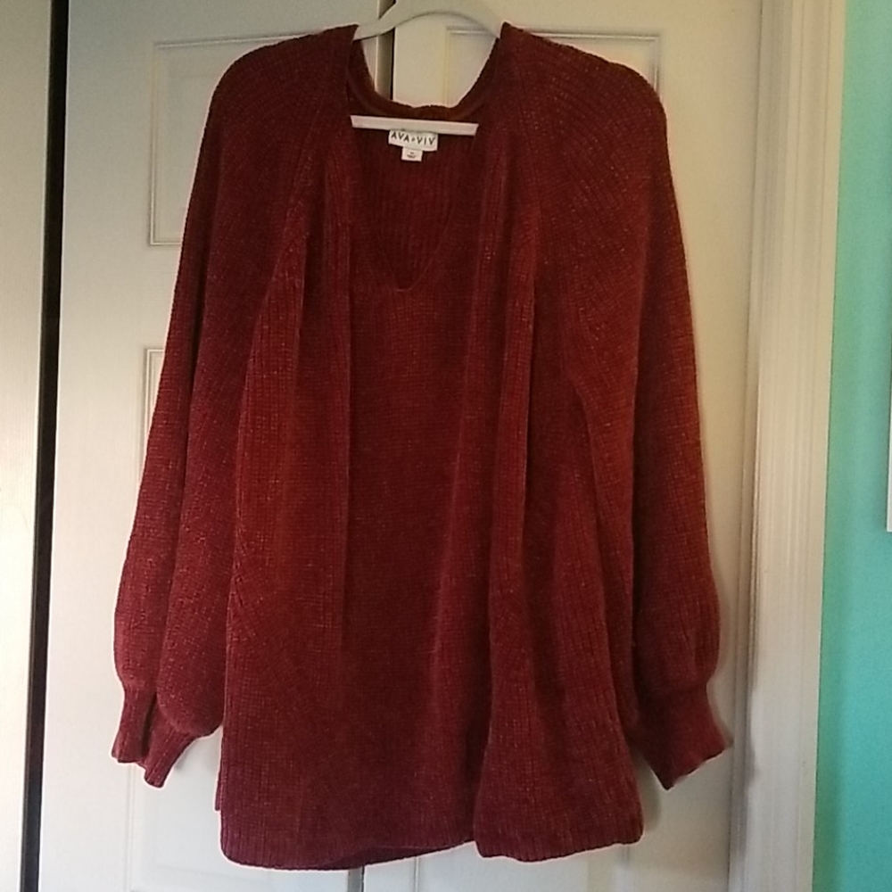 Ava & Viv Sweater, 4XL EUC